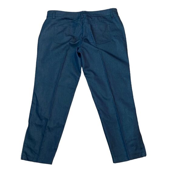 🆕 New York & Company Summer Stretch 14th Street Crop Pants, Slim, Size 6, NWT - Picture 1 of 9
